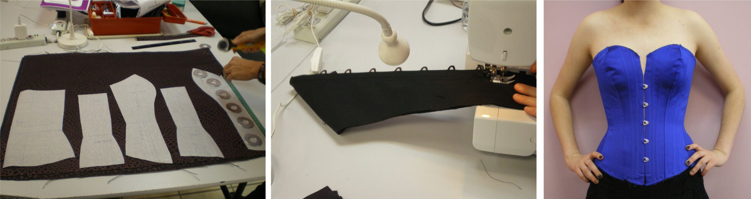 Cupped and Boned Foundations progress shot