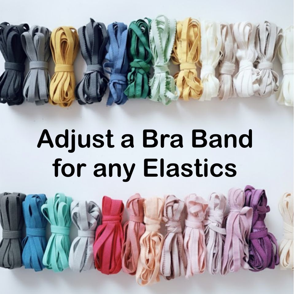 adjust a bra band for different elastic