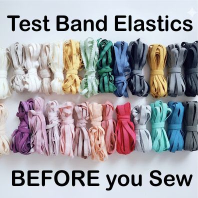 How to test bra elastics before you sew