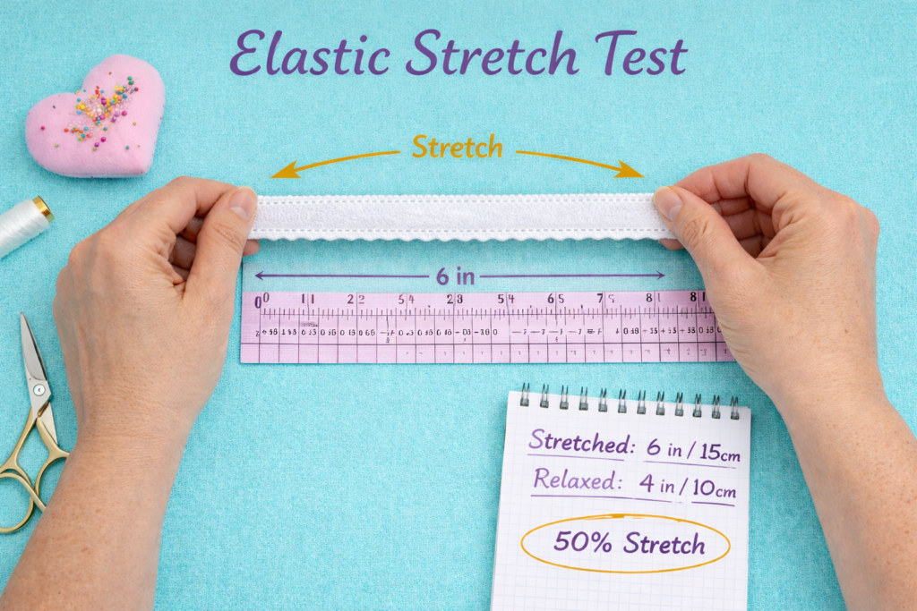 Guide to bra band elastic stretch and recovery 2