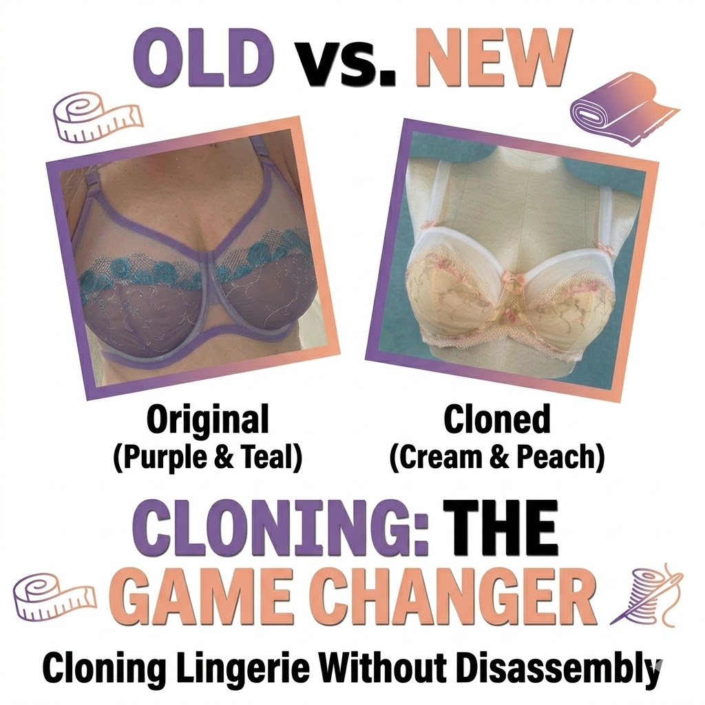 why clone your bra? draft it instead