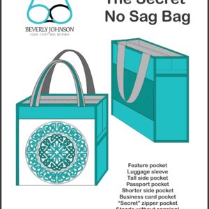 The Secret No Sag Bag Quilted Tote Bag feature