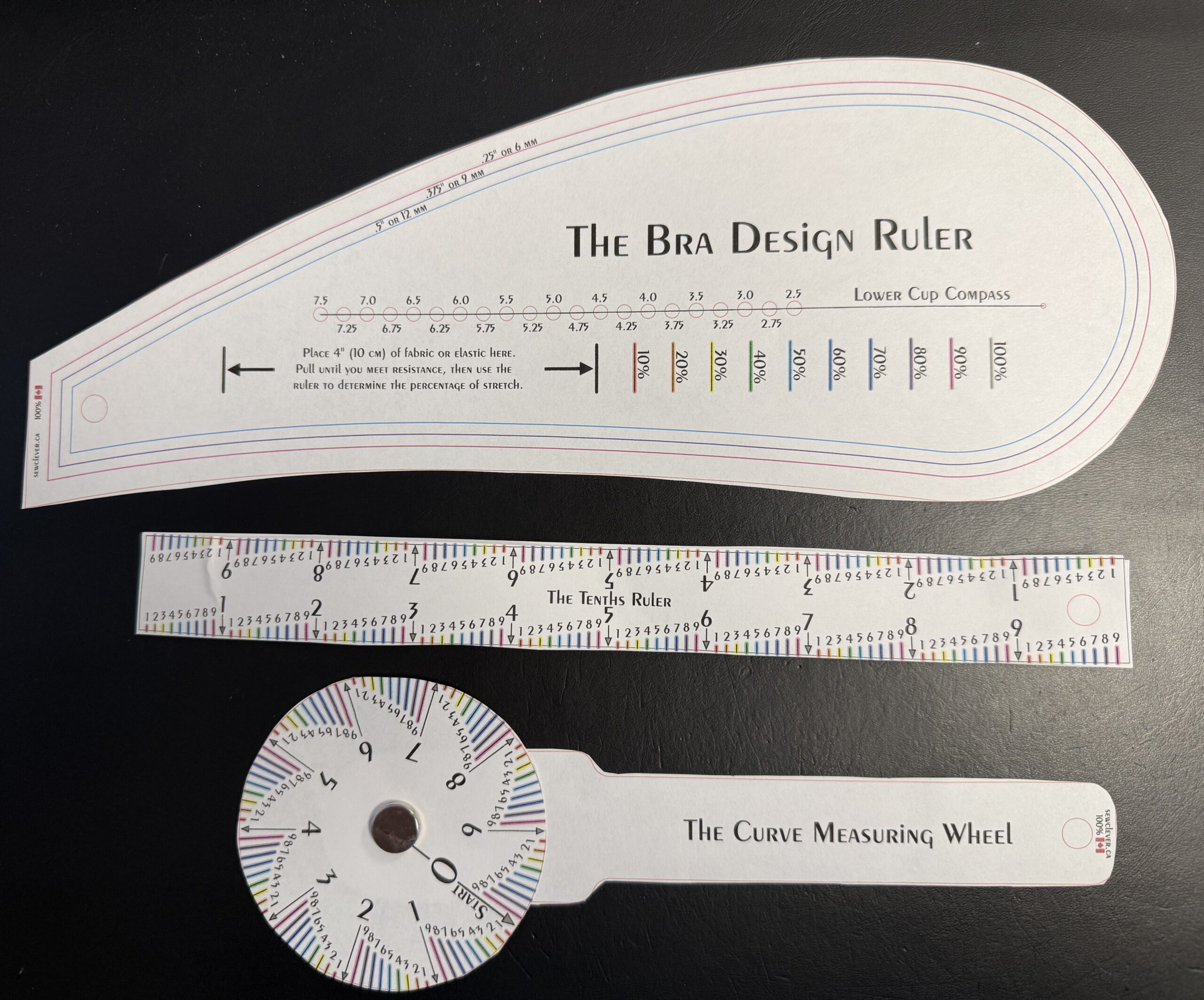 The Bra Design Tool Trio
