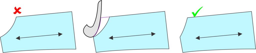 how to alter a bra pattern for better band fit strap scoop 2
